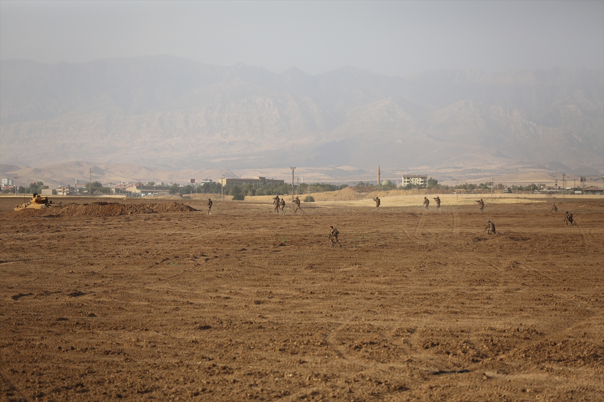 Silopi-Habur bölgesinde tatbikatlar sürüyor - 16