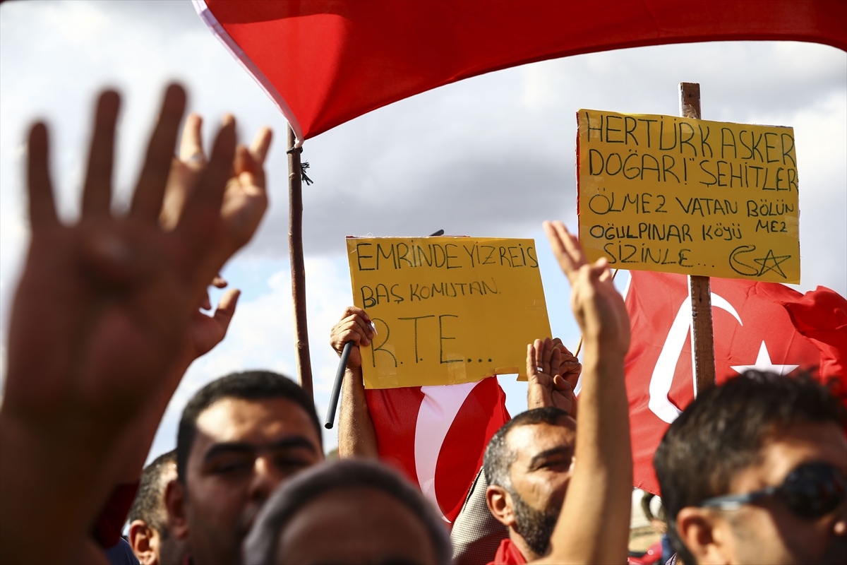 Reyhanlı'da TSK'ya destek gösterisi - 25