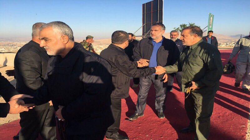 Kasım Süleymani, Celal Talabani'nin mezarını ziyaret etti - 0