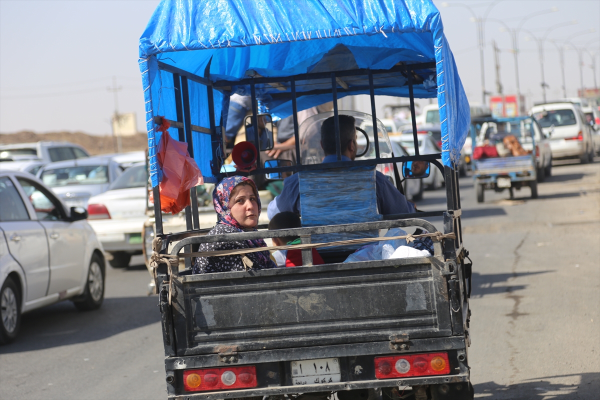 ABD işgali ile gelen aileler Kerkük'ten kaçıyor... - 0