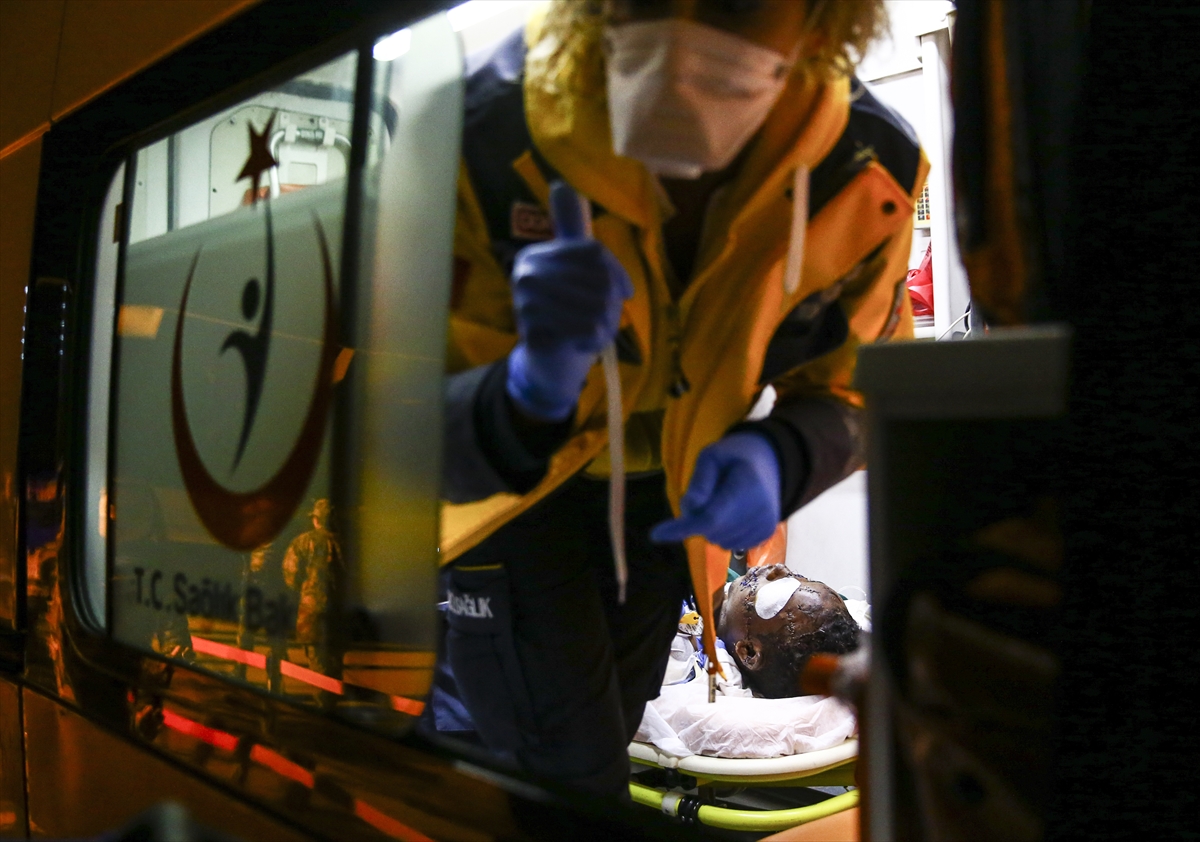 Somali'de yaralananlar Türkiye'ye getirildi - 29