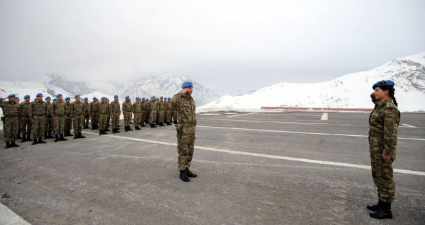 Kadın astsubay adayları eğitimlere başladı - 0