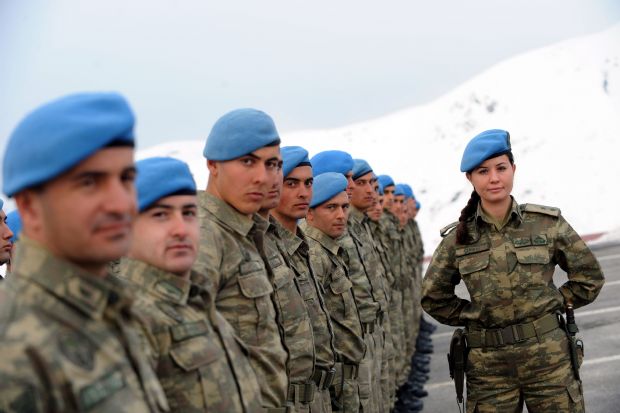 Kadın astsubay adayları eğitimlere başladı - 0