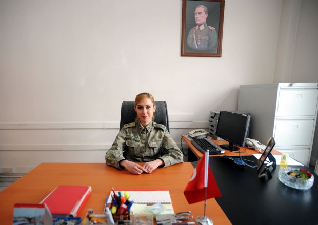 Kadın astsubay adayları eğitimlere başladı - 0