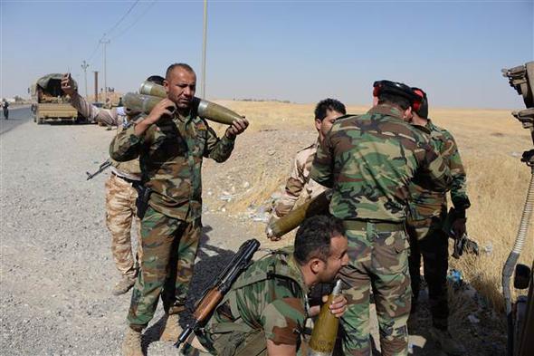 Erbil-Kerkük karayolunda Irak güçleri ve Peşmerge çatışıyor - 0