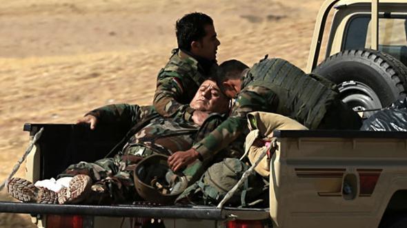 Erbil-Kerkük karayolunda Irak güçleri ve Peşmerge çatışıyor - 0