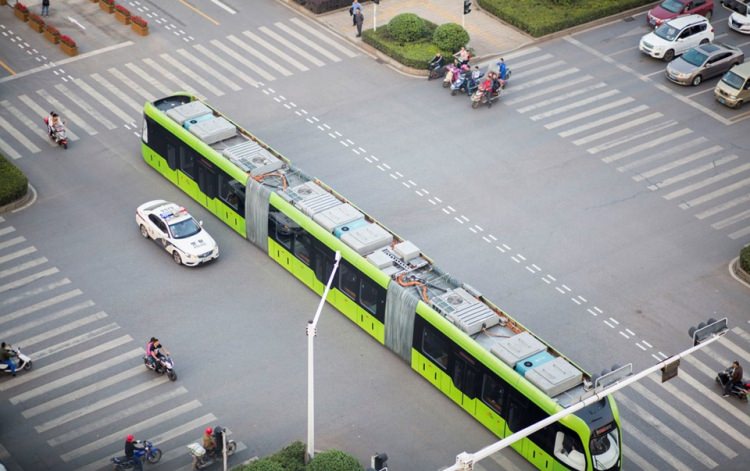 Raysız tren ilk seferini yaptı - 1