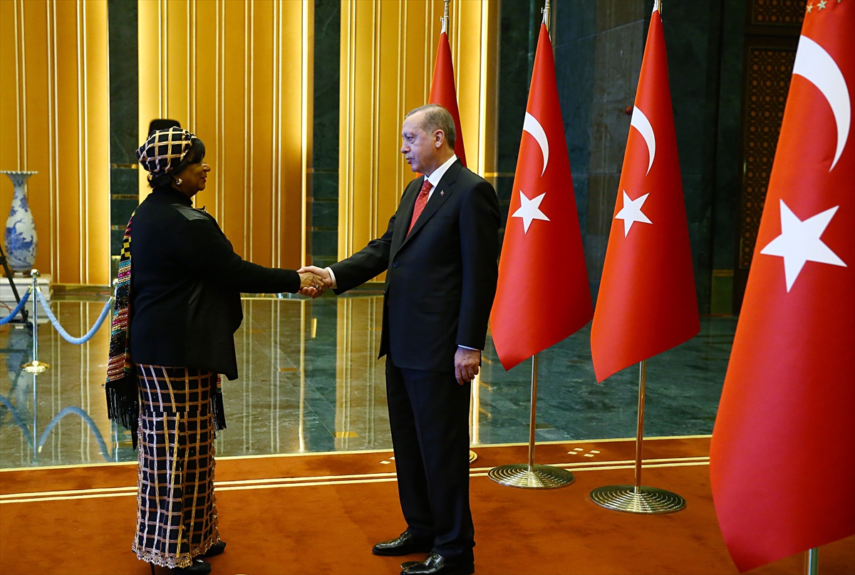 Cumhurbaşkanı Erdoğan, Külliye'de kutlamaları kabul etti - 0