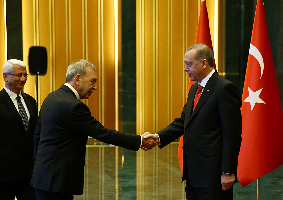 Cumhurbaşkanı Erdoğan, Külliye'de kutlamaları kabul etti - 0