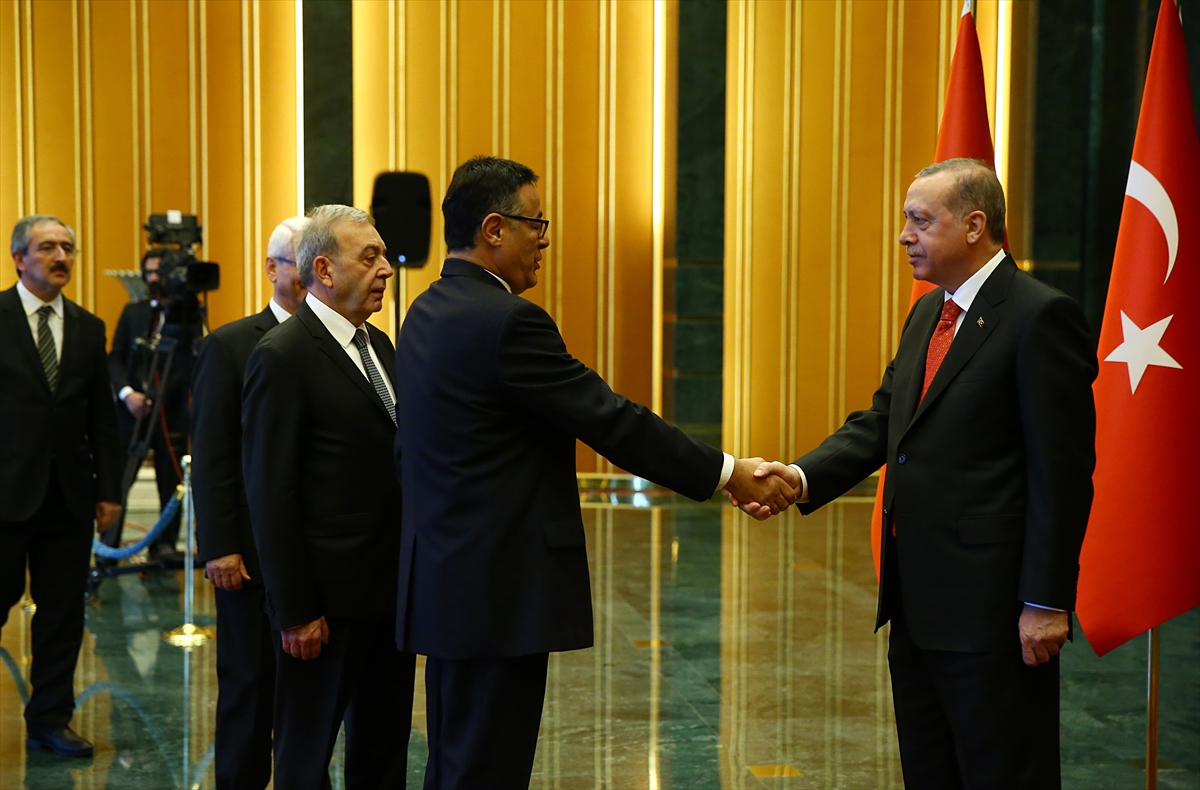 Cumhurbaşkanı Erdoğan, Külliye'de kutlamaları kabul etti - 0