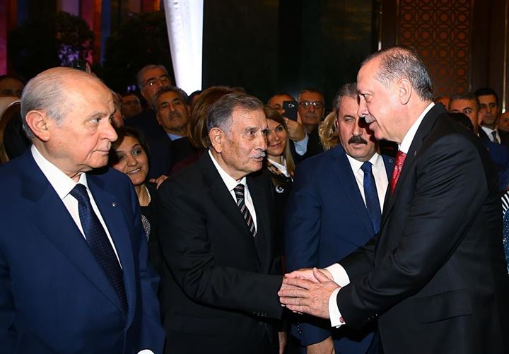 Cumhuriyet Bayramı resepsiyonundan çarpıcı kareler - 11