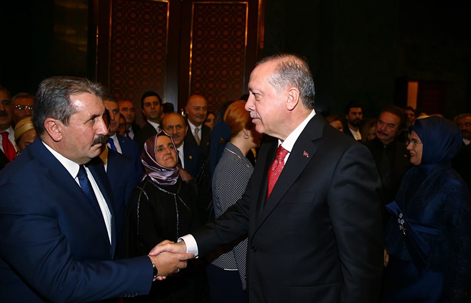 Beştepe'de düzenlenen 29 Ekim resepsiyonundan kareler - 24