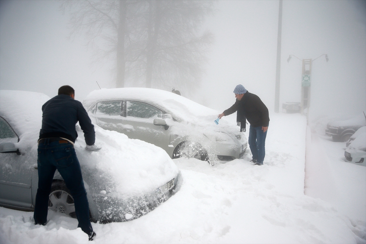 Türkiye'den kar manzaraları - 0