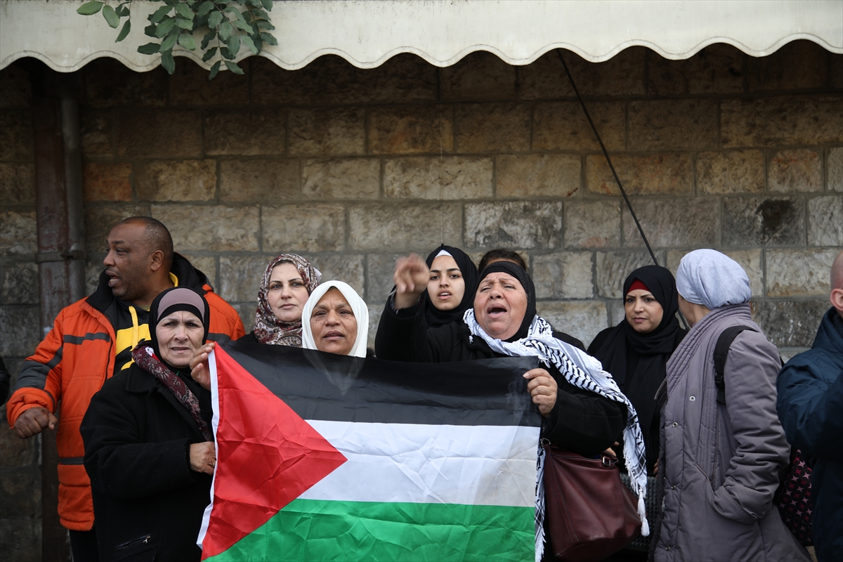 Filistinliler'den Kudüs protestosu - 0