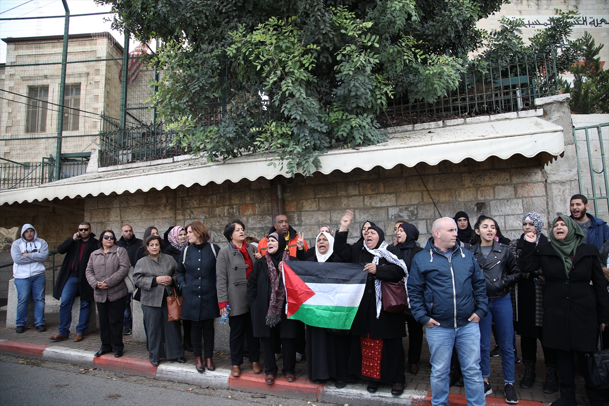 Filistinliler'den Kudüs protestosu - 0