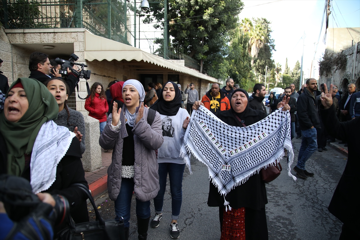 Filistinliler'den Kudüs protestosu - 0