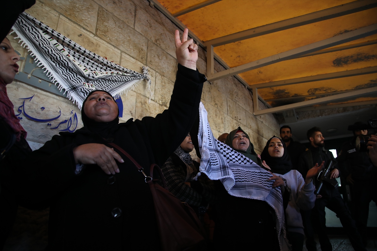 Filistinliler'den Kudüs protestosu - 0