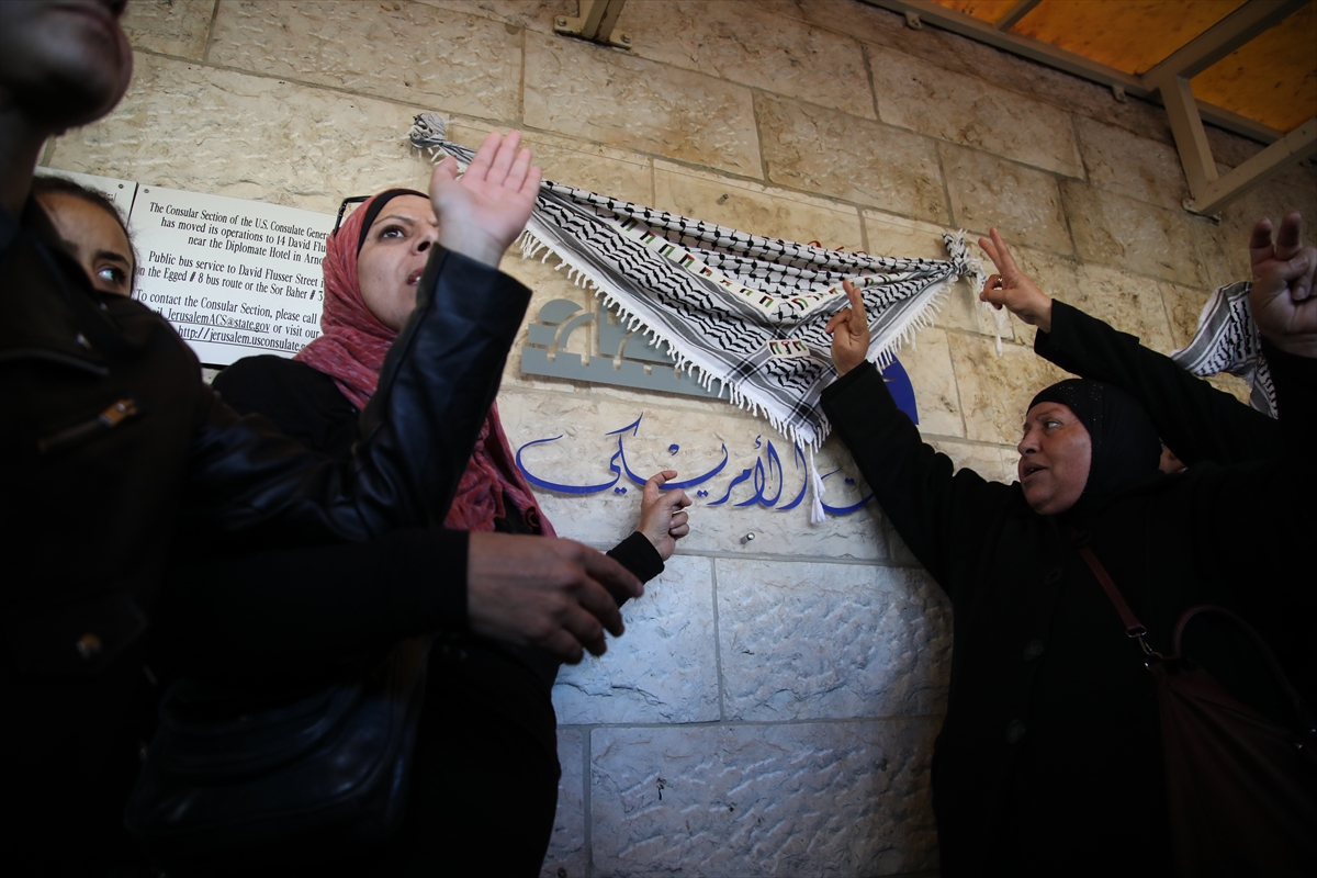 Filistinliler'den Kudüs protestosu - 0