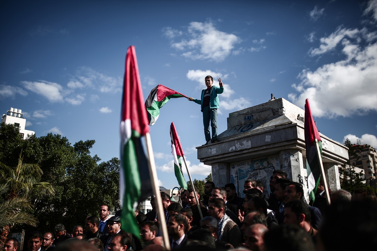 Filistinliler'den Kudüs protestosu - 0