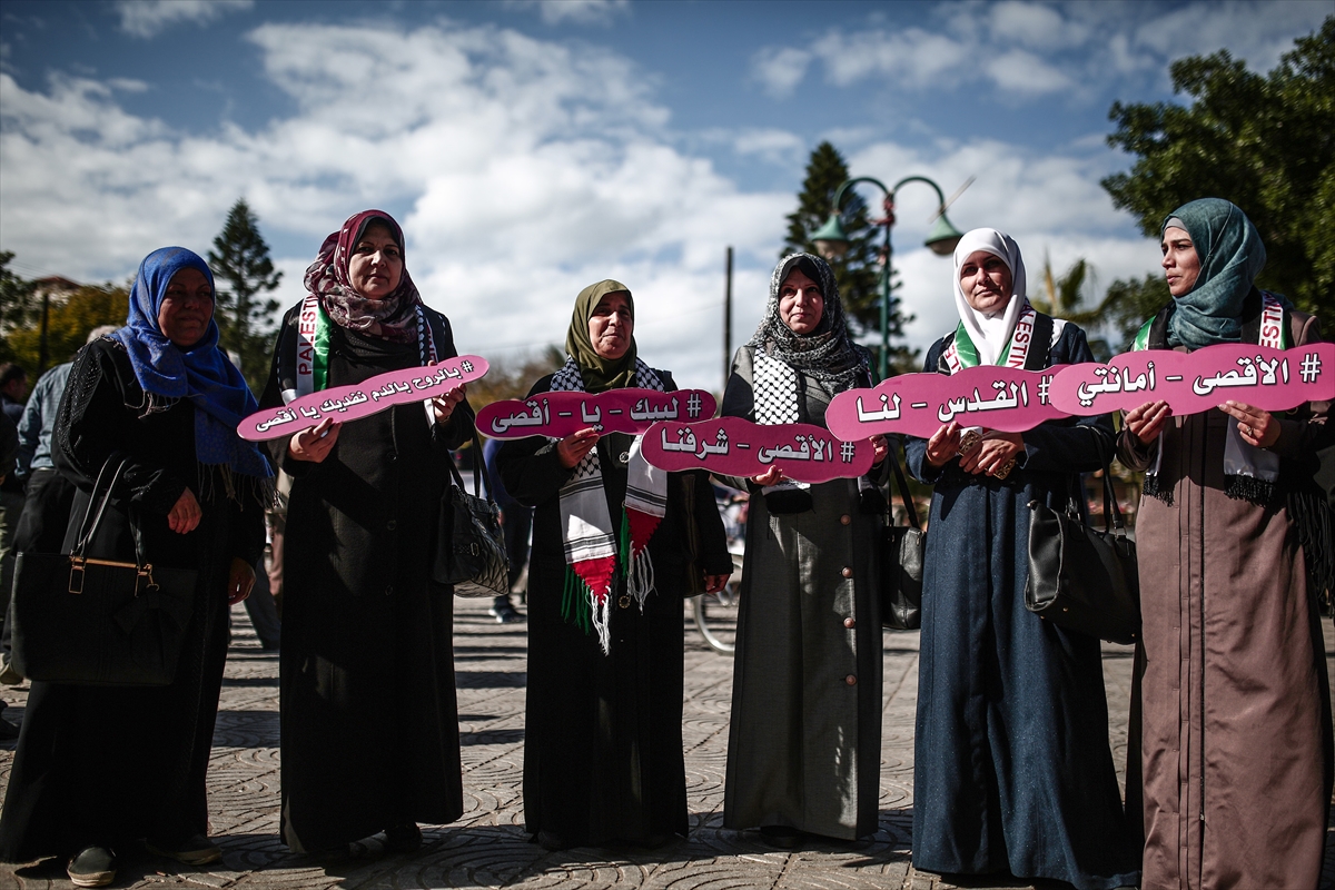 Filistinliler'den Kudüs protestosu - 0