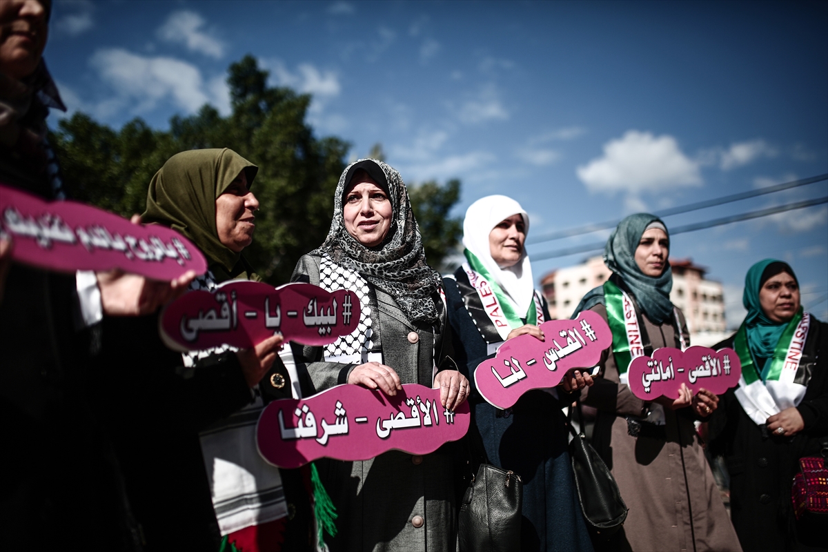 Filistinliler'den Kudüs protestosu - 0