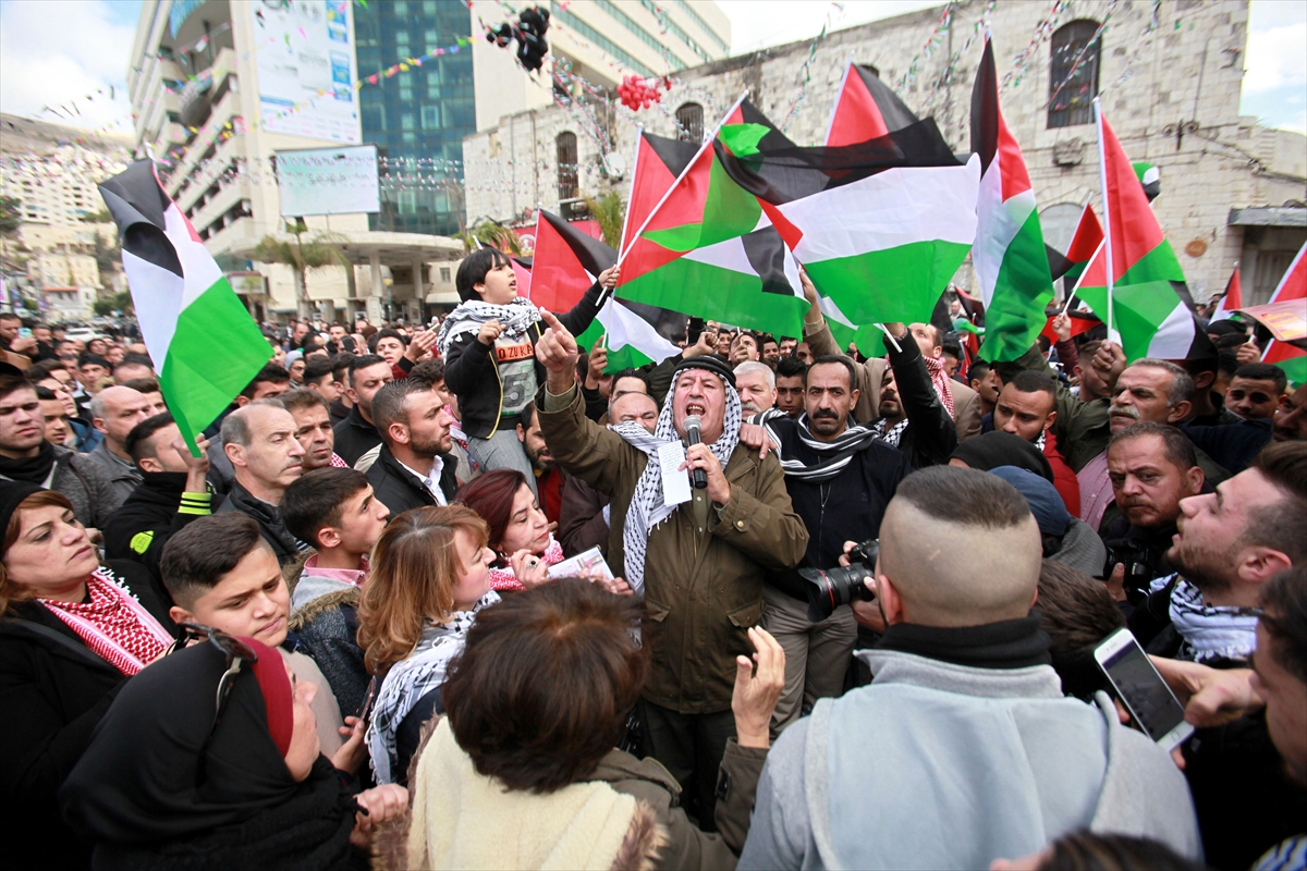 Filistinliler'den Kudüs protestosu - 0