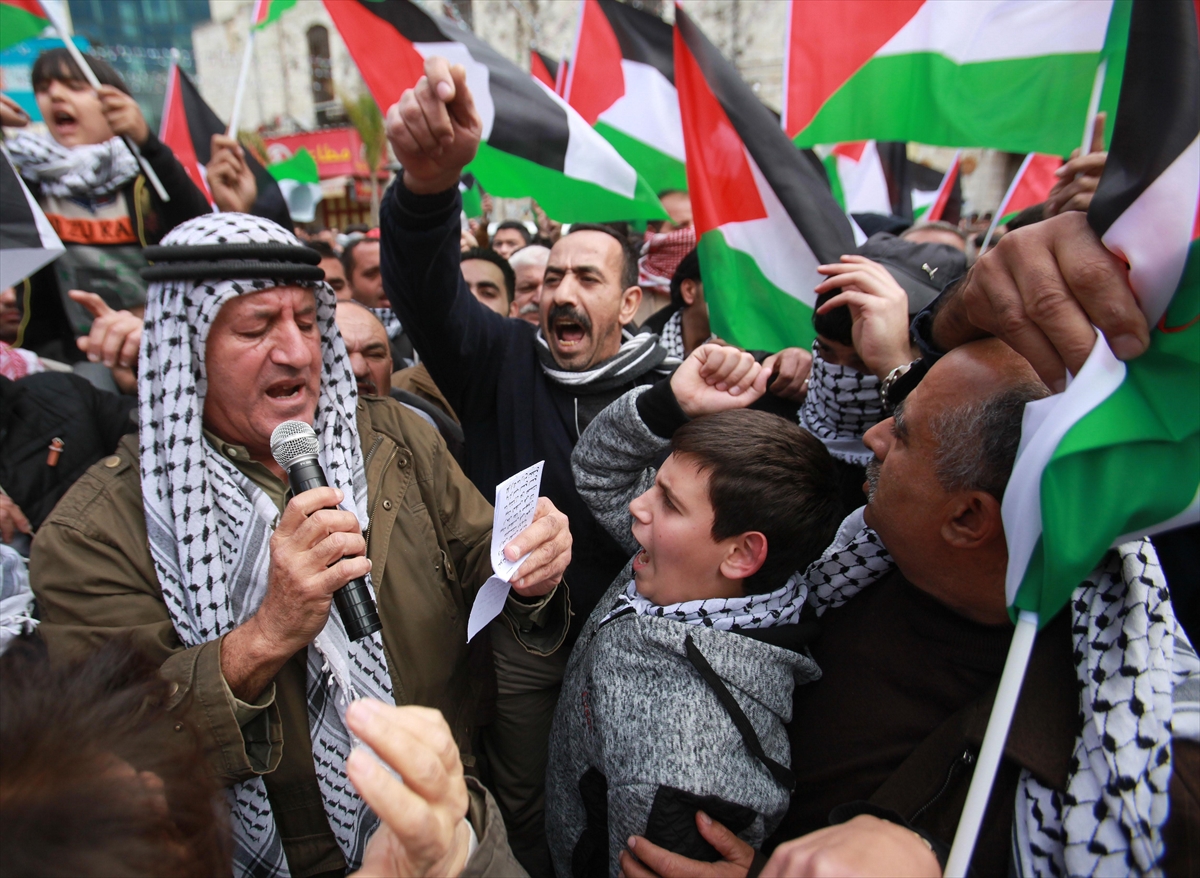 Filistinliler'den Kudüs protestosu - 0