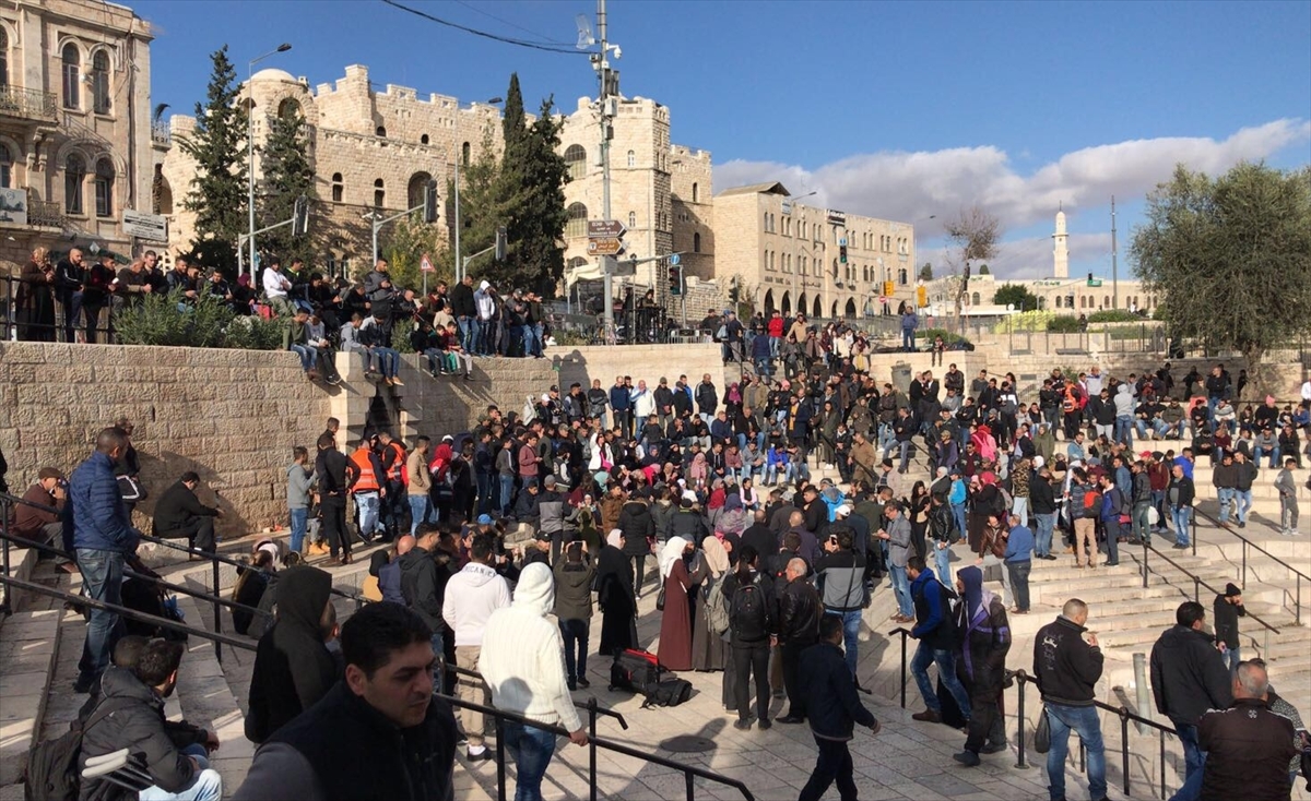 Filistinliler'den Kudüs protestosu - 0