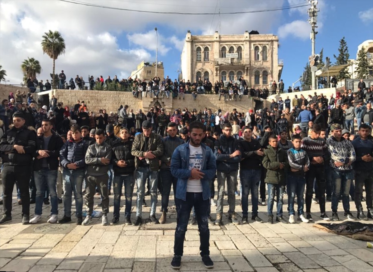 Filistinliler'den Kudüs protestosu - 0