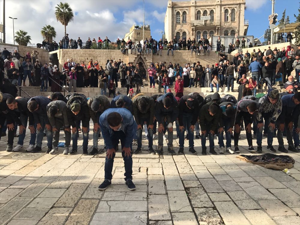 Filistinliler'den Kudüs protestosu - 0