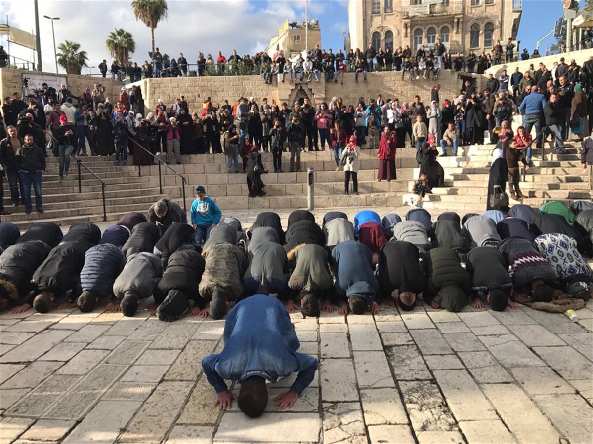 Filistinliler'den Kudüs protestosu - 0