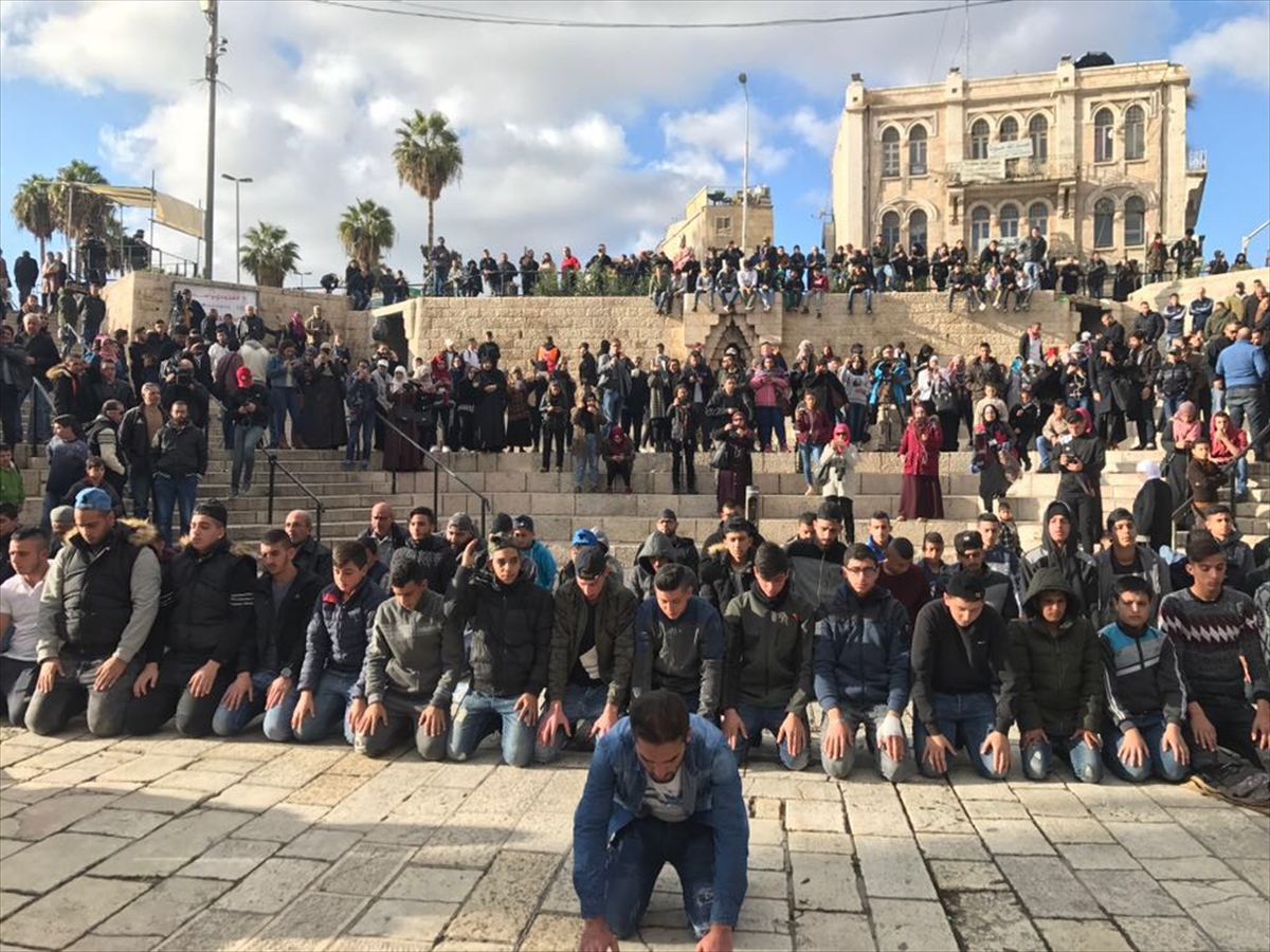 Filistinliler'den Kudüs protestosu - 0