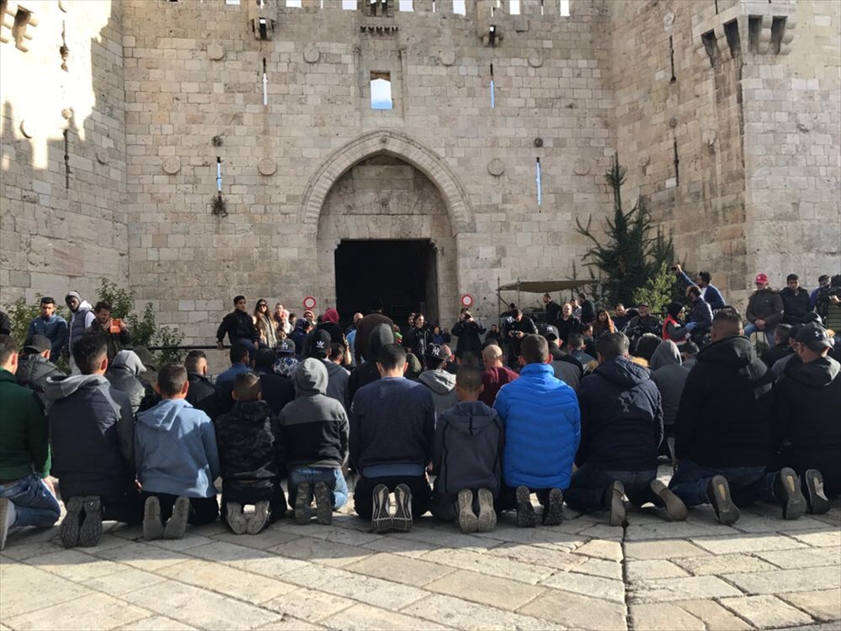 Filistinliler'den Kudüs protestosu - 0