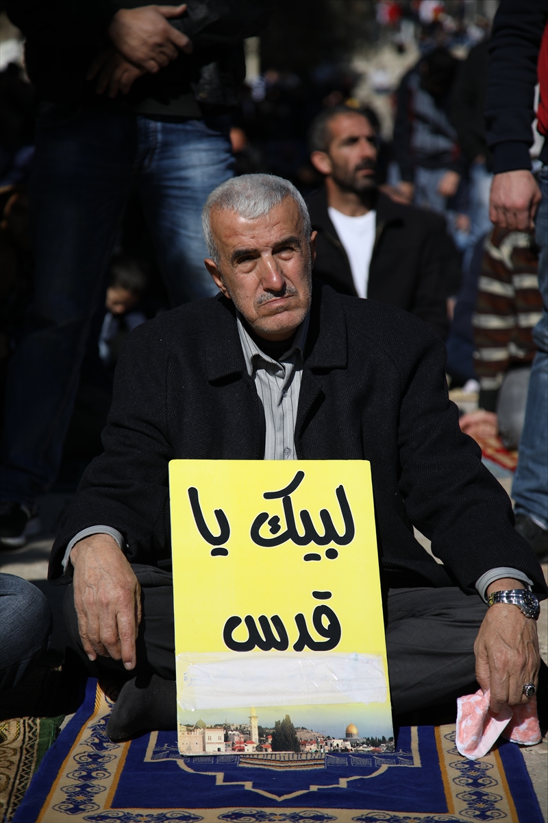 Mescid-i Aksa'da Cuma namazı - 0