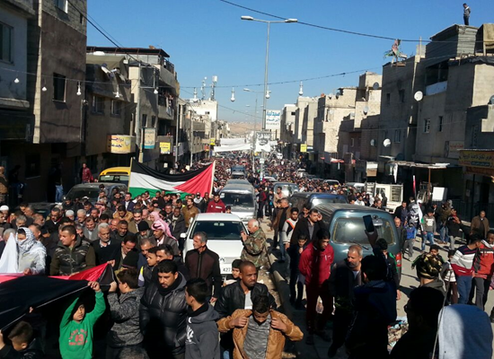 Ürdün'de on binler Kudüs için yürüyor - 0