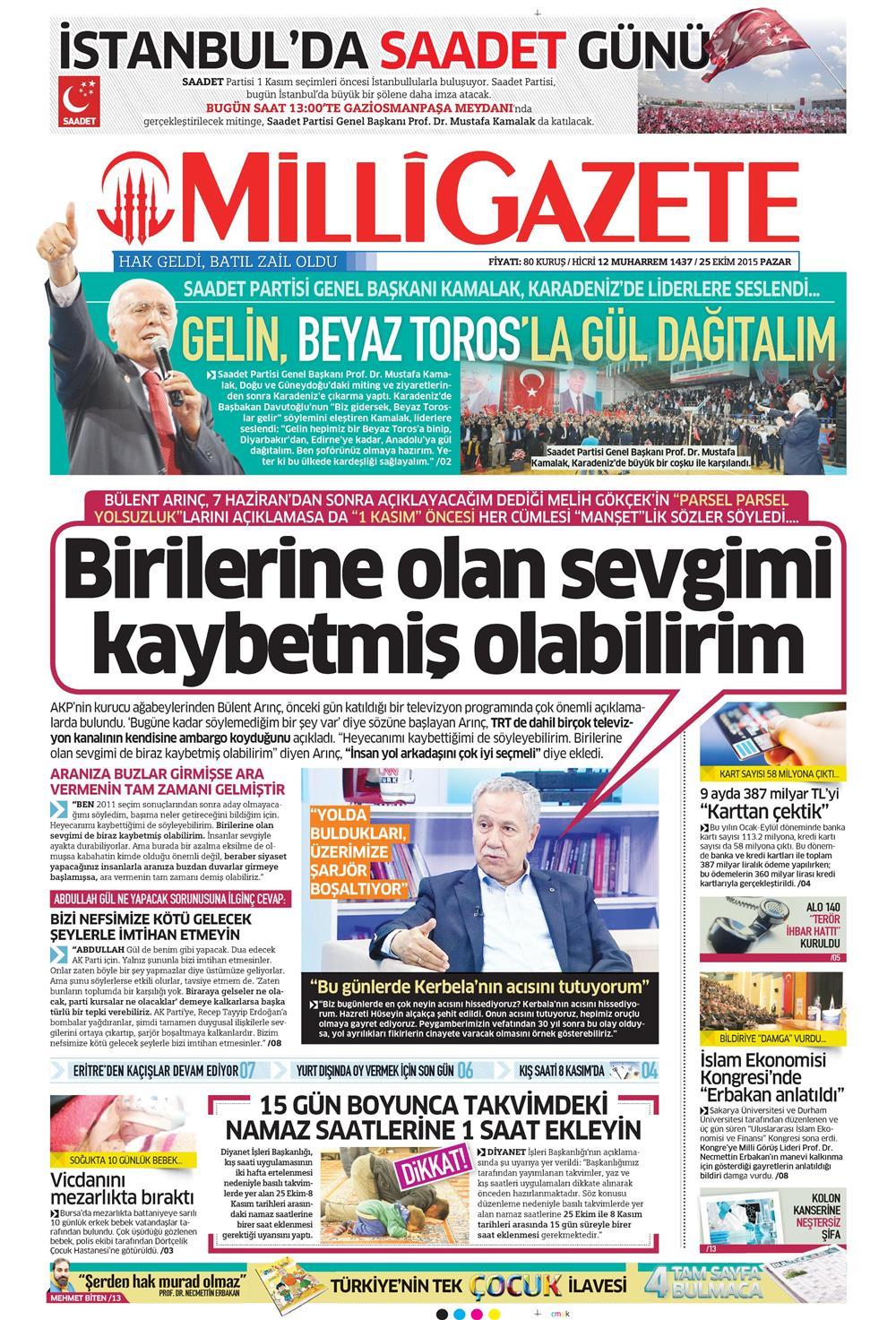 Gazeteler bugün ne yazdı? - 751