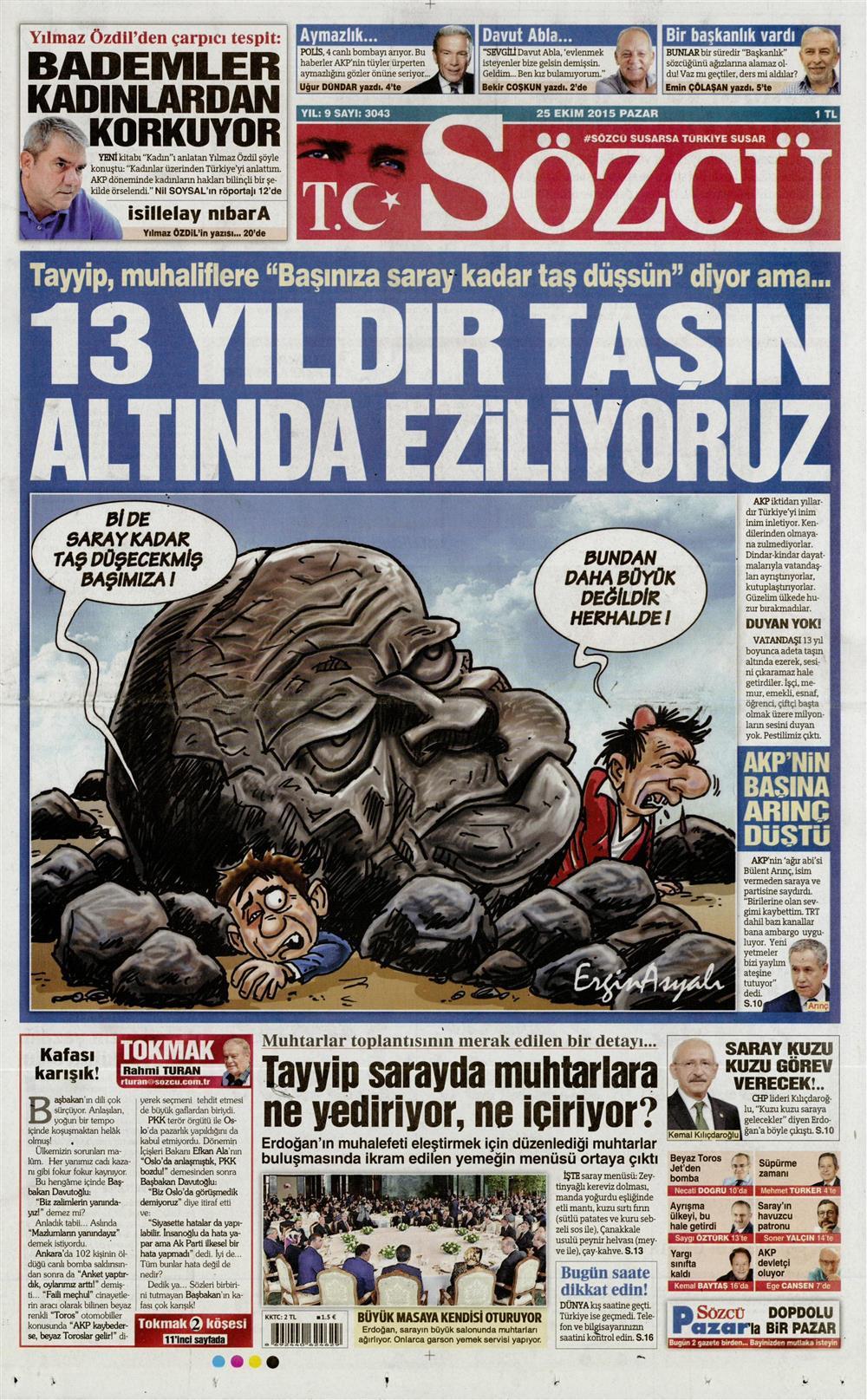 Gazeteler bugün ne yazdı? - 844