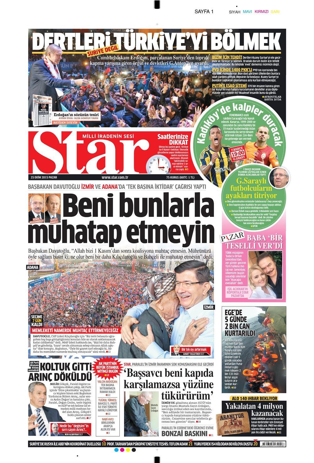 Gazeteler bugün ne yazdı? - 879