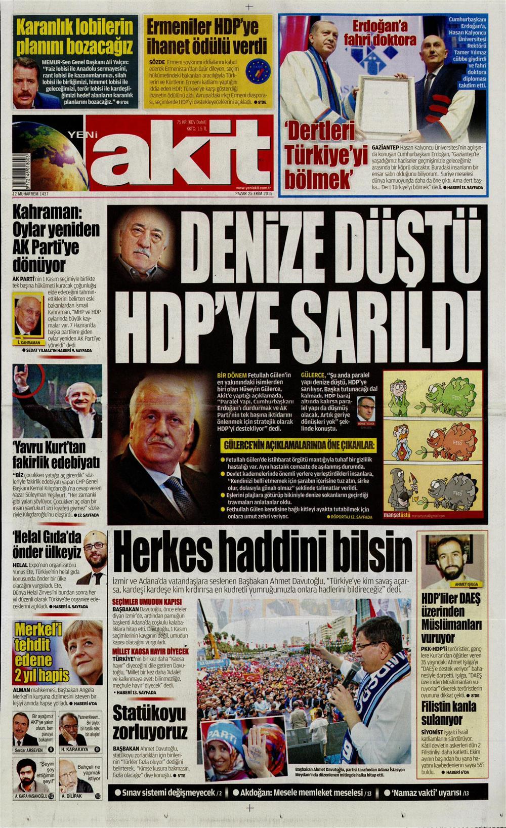 Gazeteler bugün ne yazdı? - 905