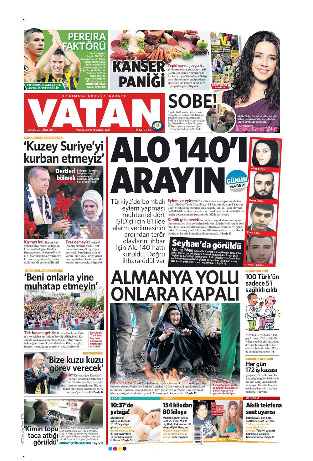 Gazeteler bugün ne yazdı? - 859