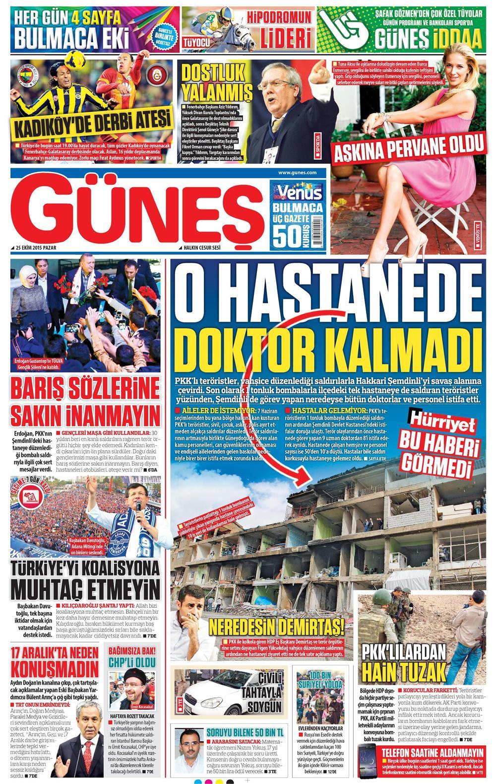 Gazeteler bugün ne yazdı? - 553