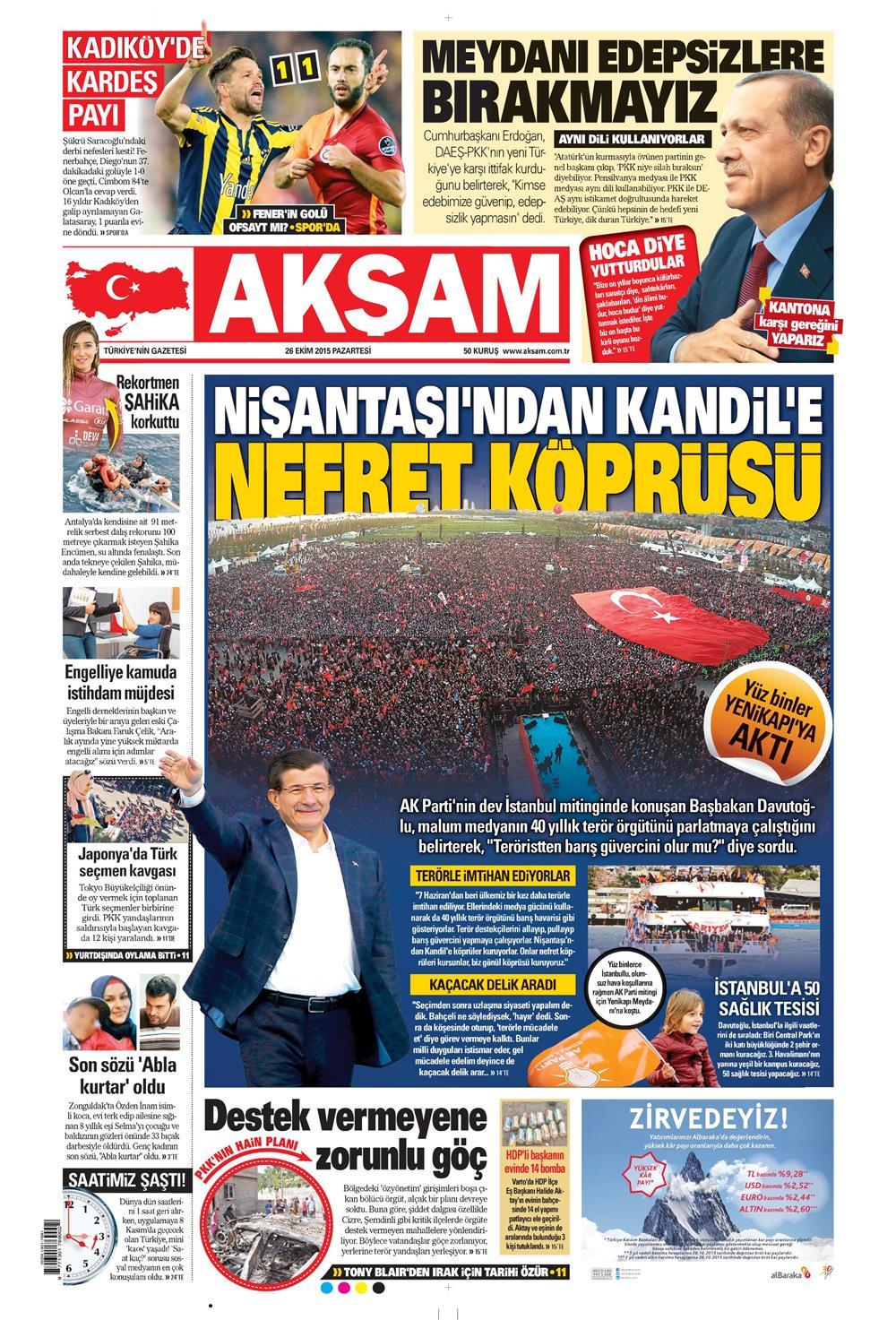 Gazeteler bugün ne yazdı? - 8