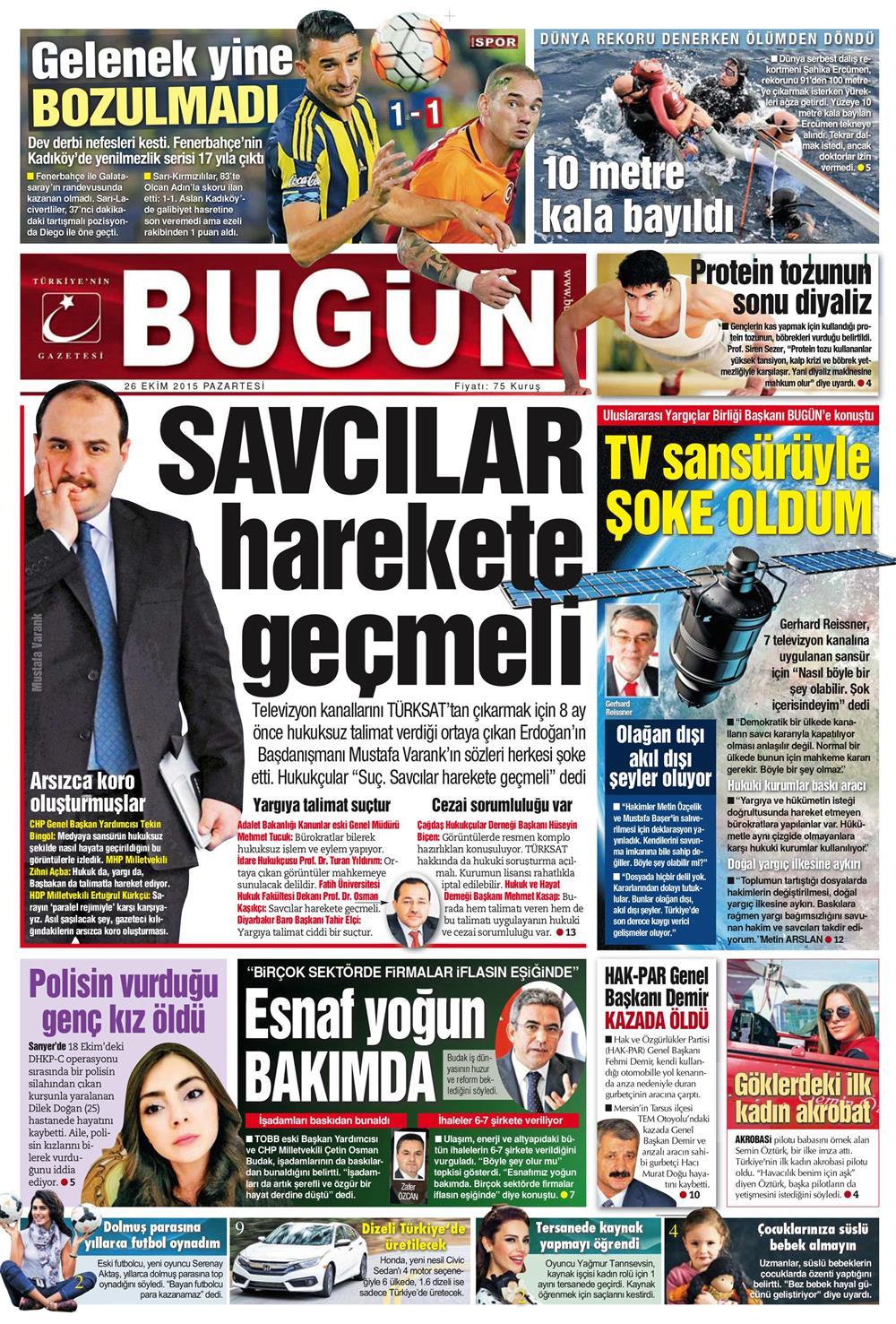 Gazeteler bugün ne yazdı? - 4