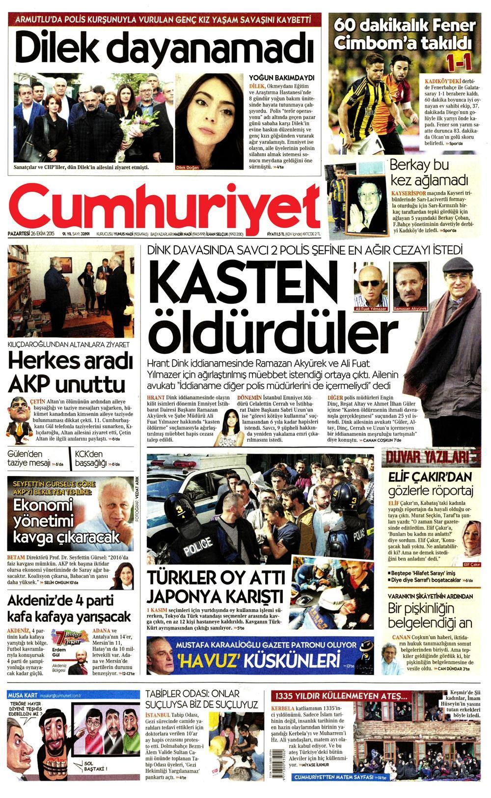 Gazeteler bugün ne yazdı? - 13