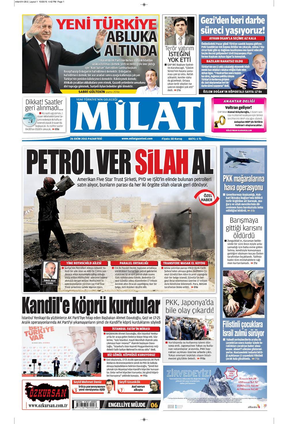 Gazeteler bugün ne yazdı? - 15