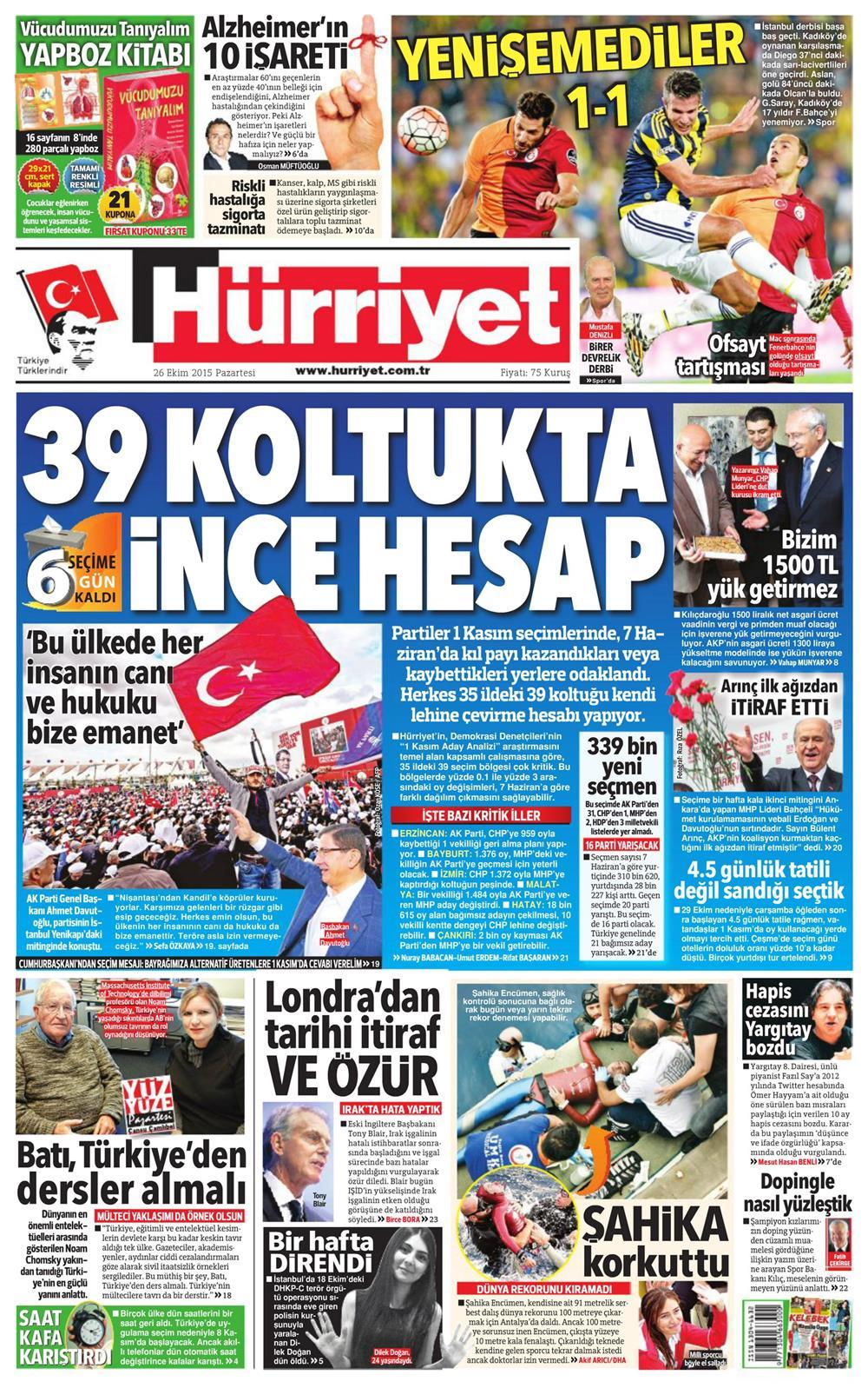 Gazeteler bugün ne yazdı? - 12