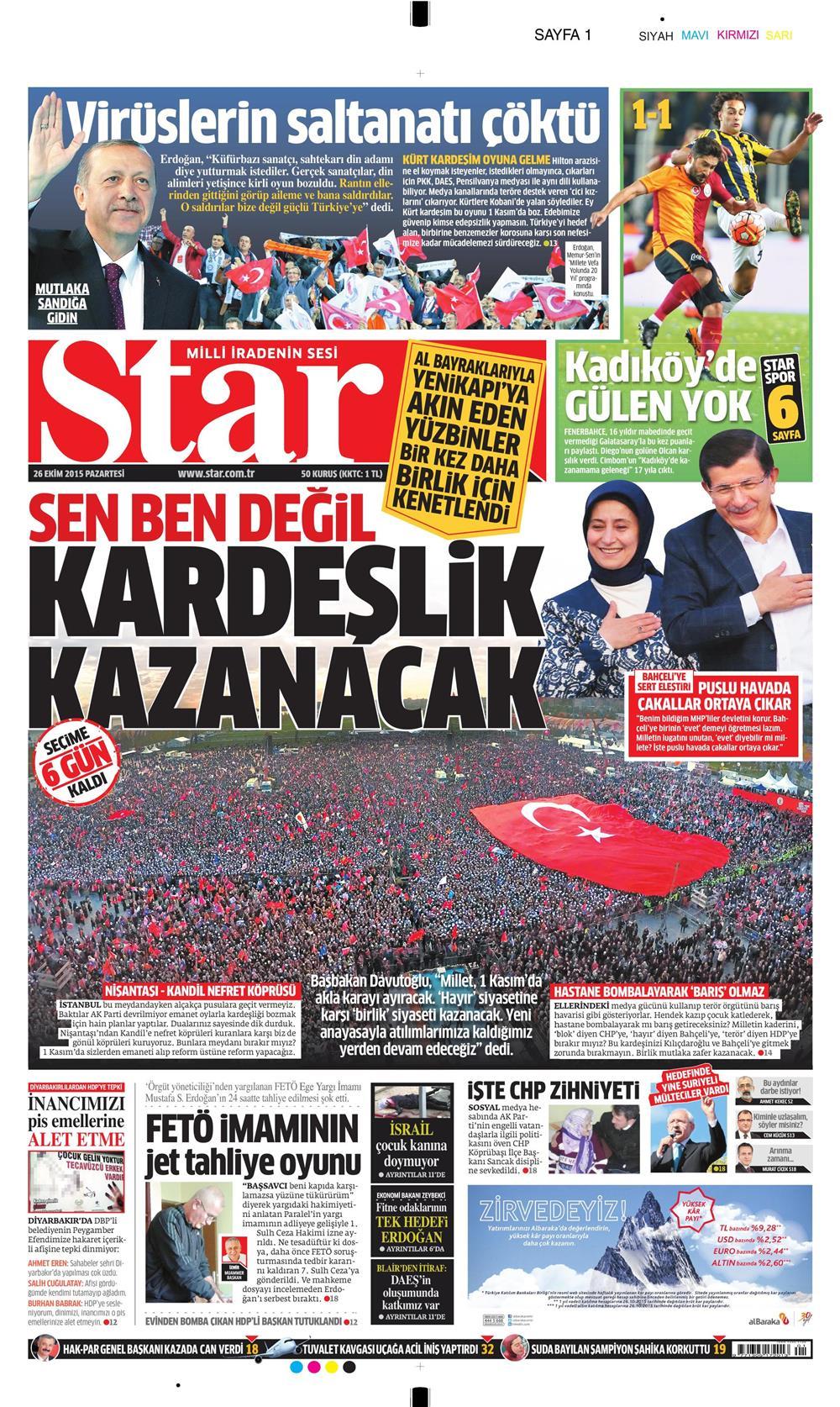 Gazeteler bugün ne yazdı? - 19