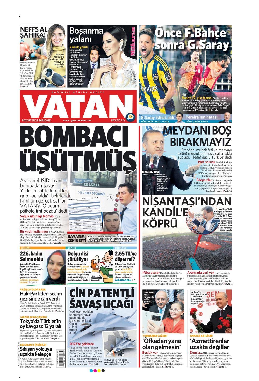 Gazeteler bugün ne yazdı? - 21