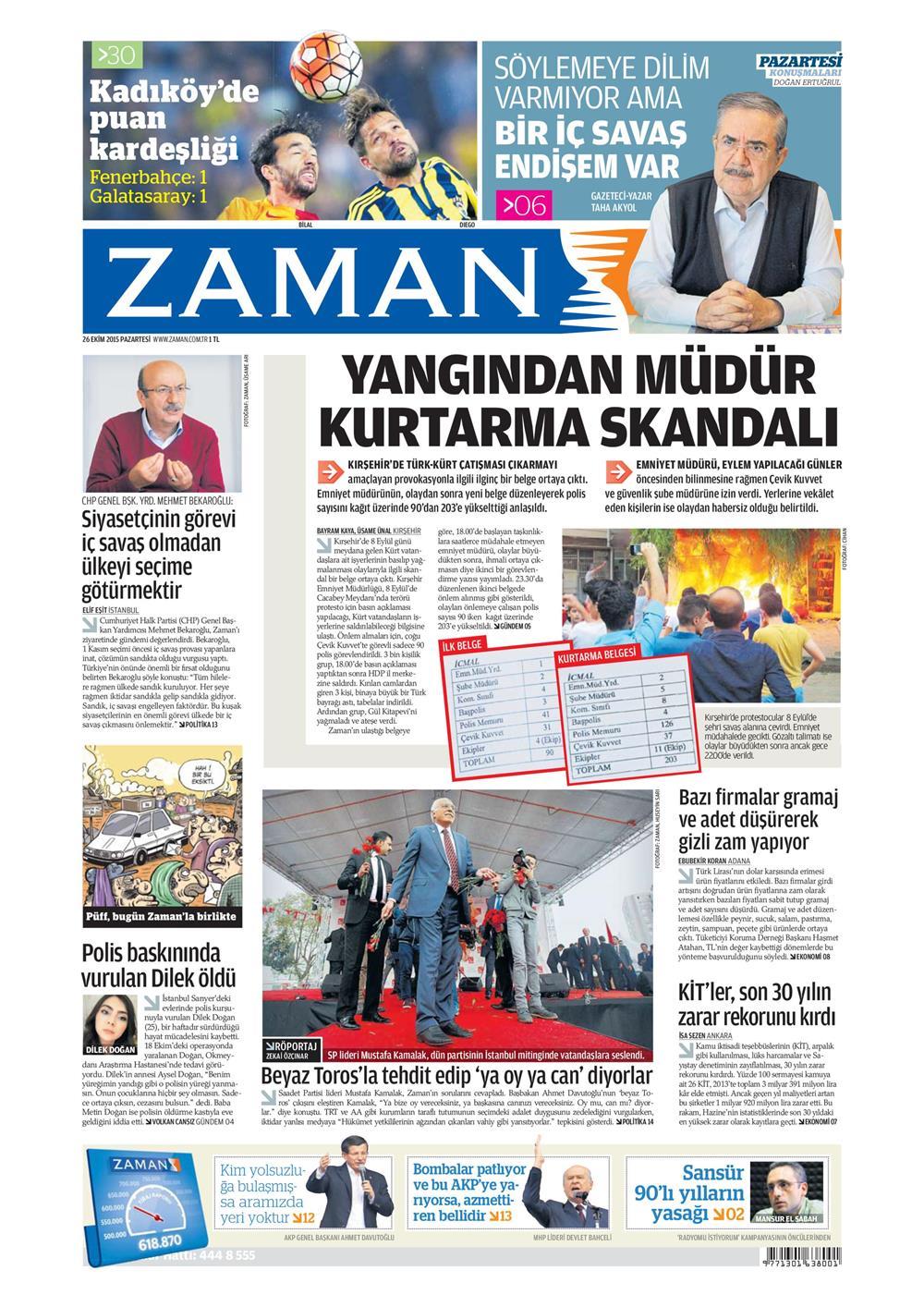 Gazeteler bugün ne yazdı? - 9