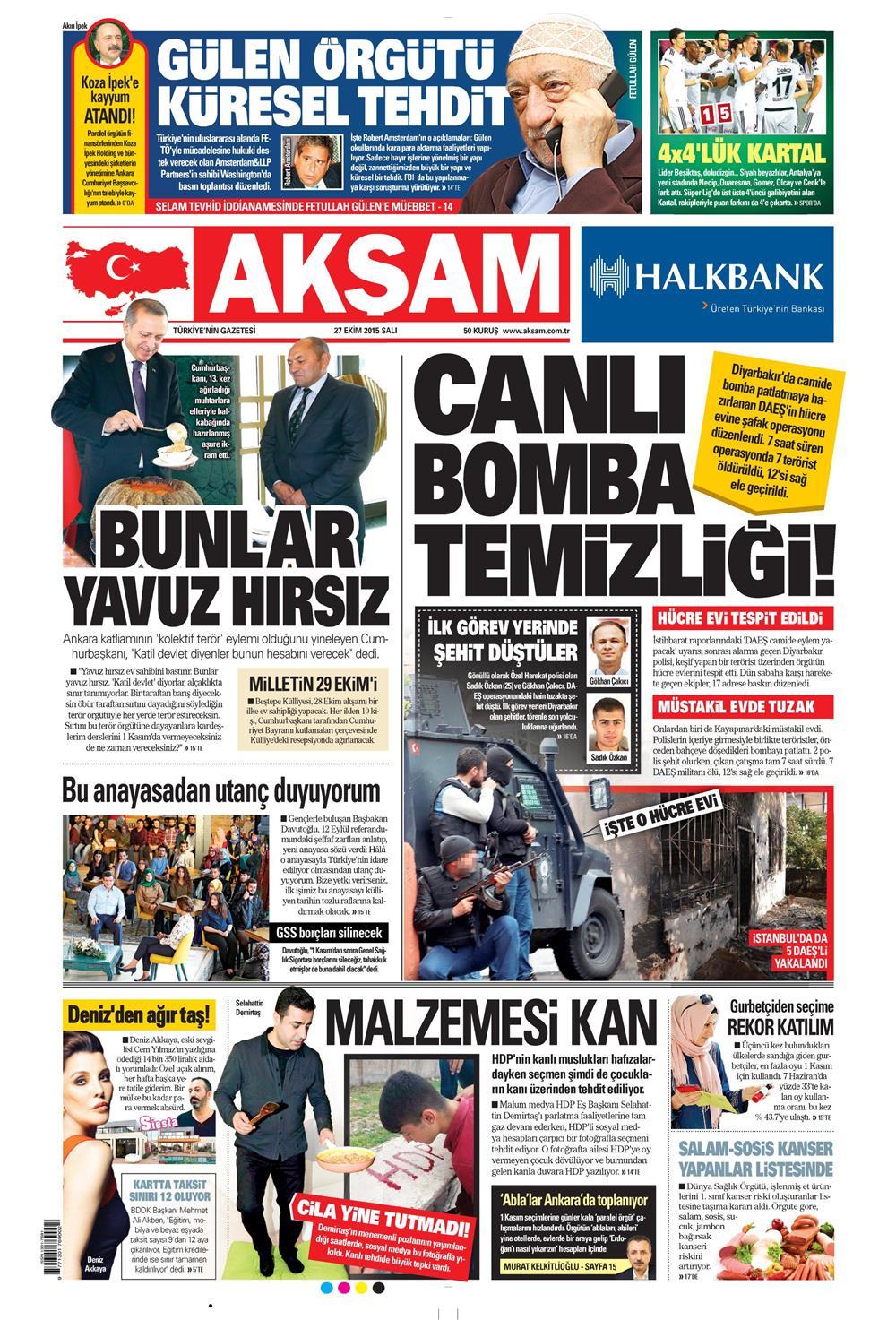 Gazeteler bugün ne yazdı? - 5